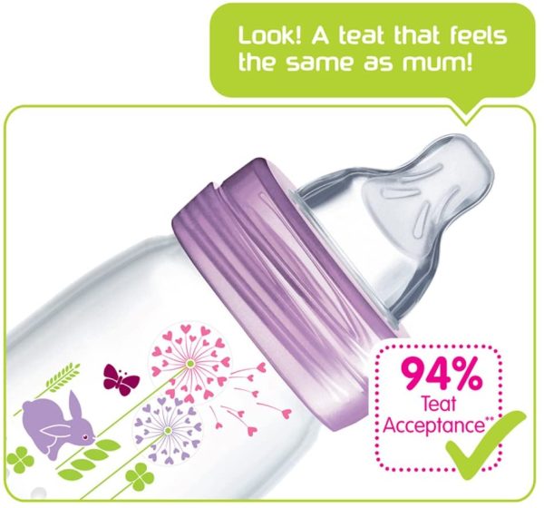 MAM Cross-Cut Teats, Suitable for 6+ Months, Bottle Teats with SkinSoft Silicone, Fits all MAM Baby Bottles, Baby Feeding Essentials, Pack of 2 - Image 5