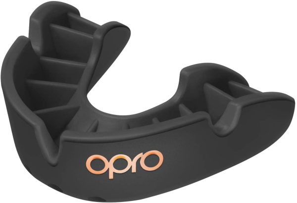 Opro Bronze Training Level Adult and Youth Sports Mouthguard With Case, Gum Shield for Hockey, Lacrosse, Rugby, MMA, Boxing and Other Contact and Combat Sports