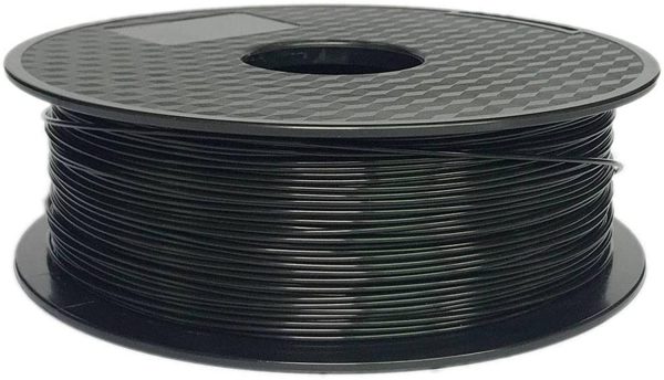 PLA Filament 1.75mm 1kg, 3D Printer Filament, PLA Filament 3D Printing Materials for 3D Printer, PLA Filament for 3D Printing, PLA 3D Printer Filament 1 Spool, Black