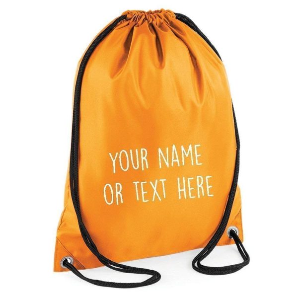 Personalised Drawstring Childrens Bag P.E Kit Boys Girls School College PE Kids - Image 4