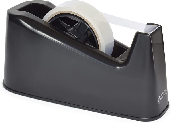 Germ-Savvy Antibacterial: 500 Heavy Duty Tape Dispenser - Black