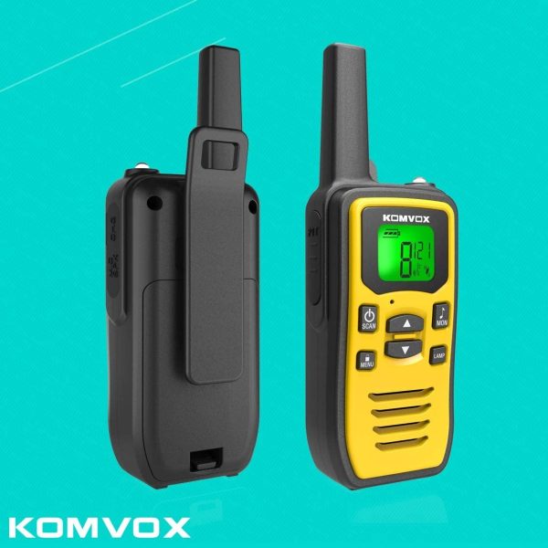 Professional Walkie Talkies for Adults, Rechargeable PMR Two Way Radios, 2 Way Radios Walky Talky Survival Gear and Equipment - Image 2