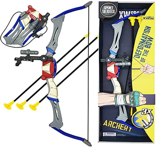 koolbitz Bow and Arrow Set, Arrows Archery with Bow, Outdoor Shooting, Improve Concentration, Made of ABS material, Safe Material, Best Gift for Children - Image 2