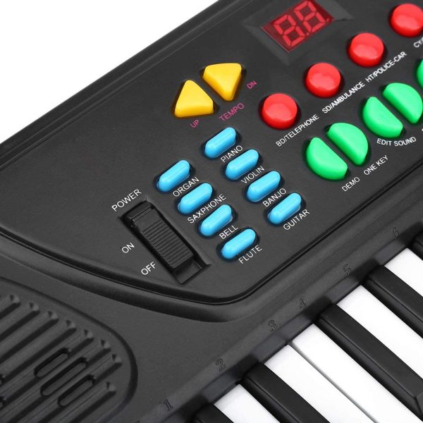 Piano for Kids,37 Key Piano Keyboard Multi-function Electronic Keyboard Piano Play Piano Organ with Microphone Educational Toy with Microphone for Toddlers Kids Children Beginners - Image 3