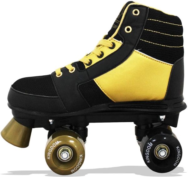 Kingdom GB Candy Quad Wheels Roller Skates For Kids Girls Womens Adults Rollerboots Lightweight Indoor Outdoor - Image 5