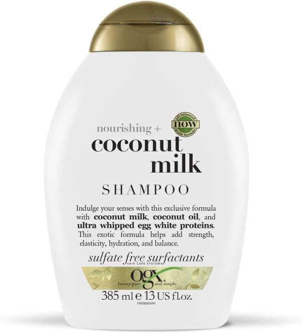 OGX Coconut Milk Shampoo, 385ml - Image 5