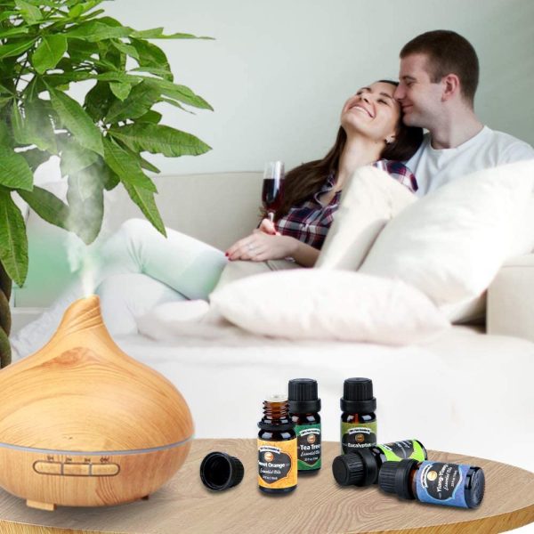 Essential Oils for Diffusers for Home, Diffuser Oil 18x10mL, Tea Tree, Lavender, Eucalyptus, Frankincense, Lemon Grass, Rosemary, Orange, Mint, Lemon, Cinnamon, Bergamot, Ylang-Ylang, Grapefruit, etc. - Image 6