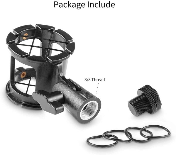 SMALLRIG Microphone Shock Mount for Camera Shoes and Boompoles 1859 - Image 2