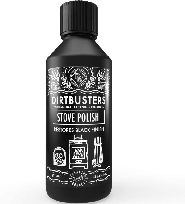 Black Stove and Grate Polish 250ml for Wood Burning stoves Fireplace grates and Log Burners (1) - Image 4