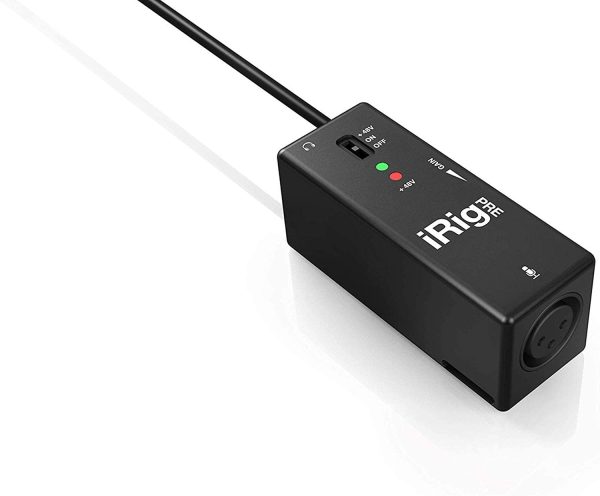 IK Multimedia iRig Pre Universal Microphone Interface for iPhone/iPod Touch/iPad - Image 4