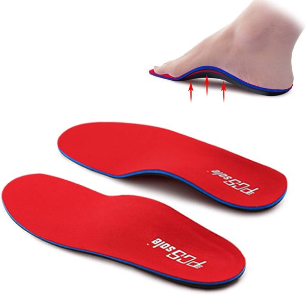 PCSsole Orthotic Arch Support Shoe Inserts Insoles for Flat Feet,Feet Pain,Plantar Fasciitis,Insoles For Men and Women - Image 5