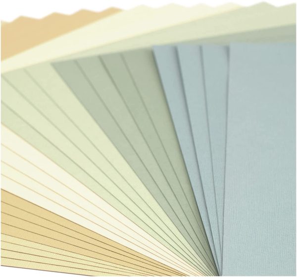 Creative Florence Textured Cardstock Paper, Beach Tones, 216 Grams, 12 x 12 Inches, 24 Sheets, for Scrapbooking, Card Making, Die Cutting and Other Paper Crafts, 30.5x30.5cm - Image 4