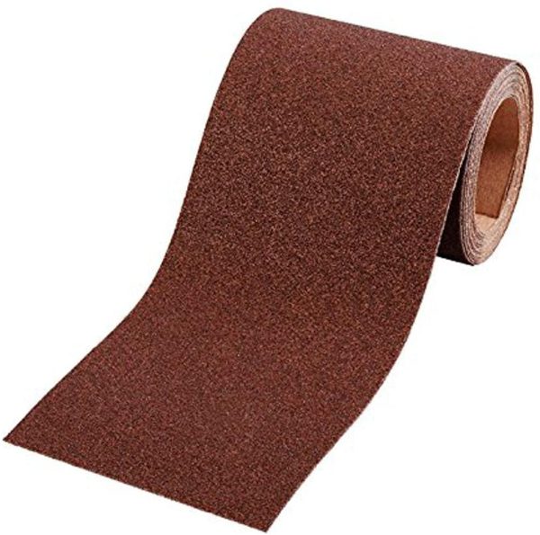 kwb Sandpaper roll - for Metal and Wood, K-40, 93 mm x 5 m, Corundum