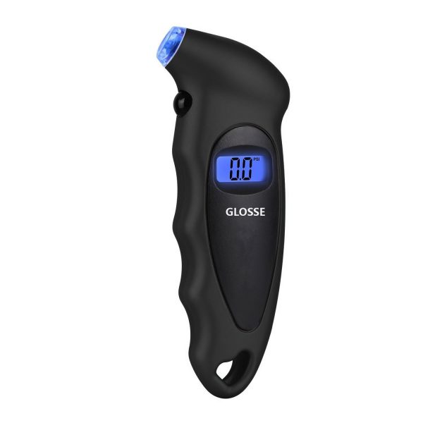 GLOSSE Tyre Pressure Gauge Digital Tyre Pressure Gauge With Backlight LCD Display 150 PSI ABS for Cars, Bikes, Motorcycles etc - Image 2