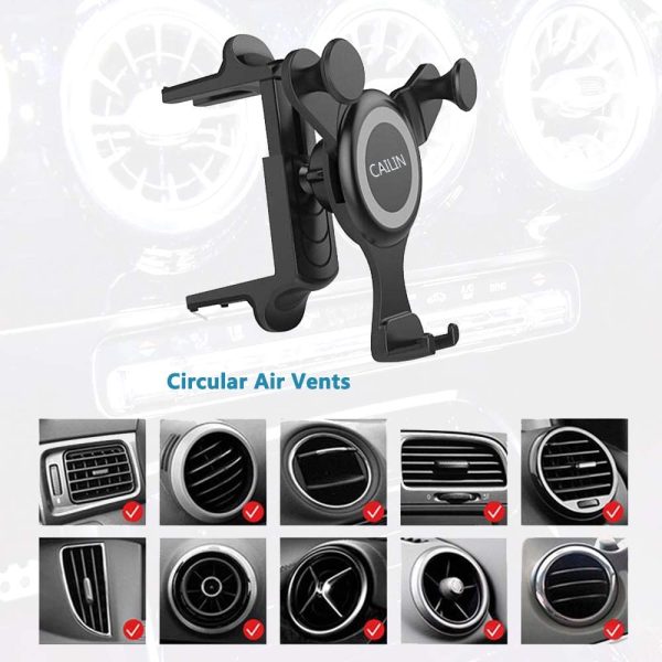 CAILIN Car phone holder for mercedesBenz applicable A/B/C/E/S, Audi-TT Ford Mustang Tiguan phone holder, Jeep-Wrangler/Jeep-Grand Cherokee Str8, Suzuki Swift, mini - Image 8