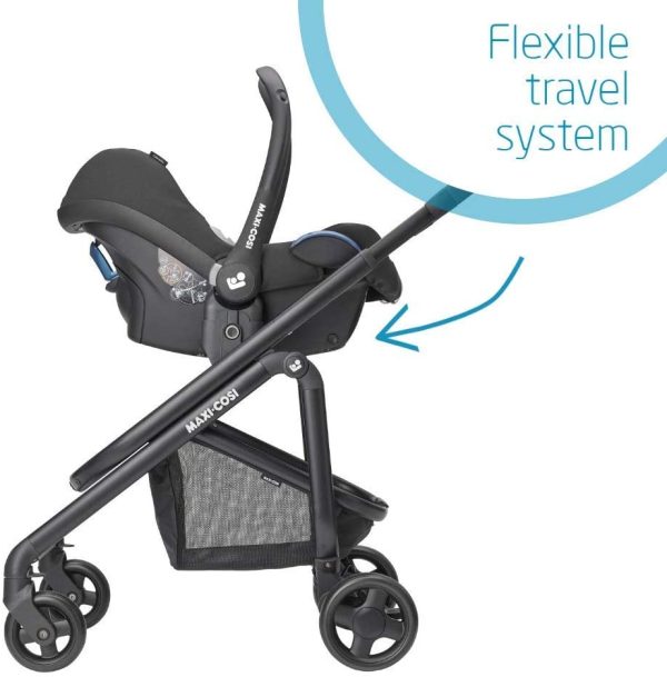 Maxi-Cosi CabrioFix Baby Car Seat, Group 0+, ISOFIX, Suitable from Birth, 0-12 Months, 0-13 kg, Essential Black - Image 3