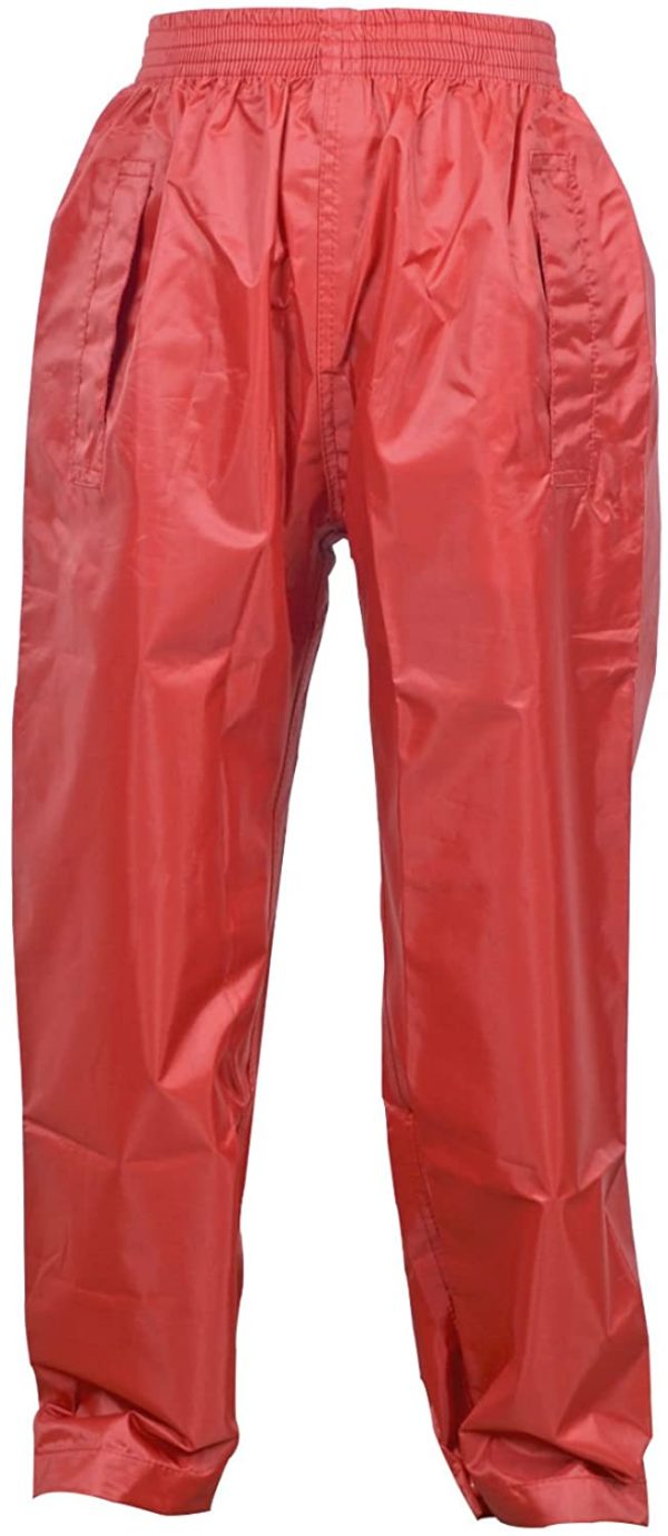 DRY KIDS Waterproof Suit - Comprising of Waterproof Packaway Jacket and Waterproof Over Trousers - Image 2