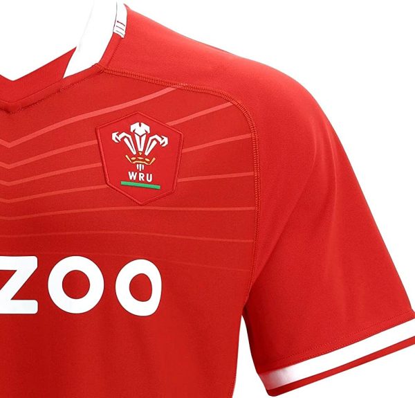 Macron Men's Welsh Rugby 2021/22 Home Replica Shirt Welsh Rugby 2021/22 Home Replica Shirt - Image 3