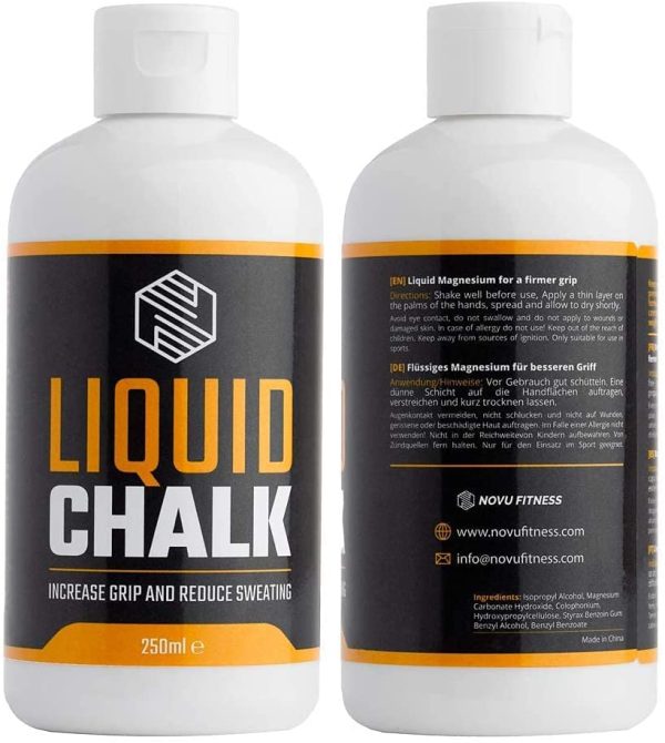 LIQUID CHALK | Sports Chalk | Superior Grip and Sweat-Free Hands for Weightlifting, Gym, Rock Climbing, Bouldering, Gymnastics, Pole Dancing and Fitness, CrossFit, Bodybuilding and More - Image 2