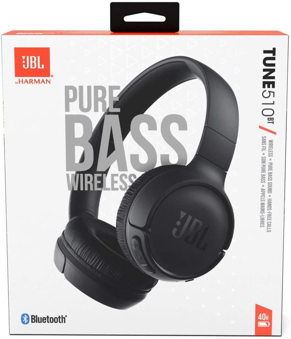 JBL Tune510BT - Wireless over-ear headphones featuring Bluetooth 5.0, up to 40 hours battery life and speed charge, in black - Image 9