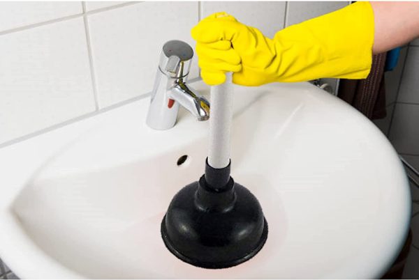 MEA Enterprise Sink Plunger Kitchen Sink Unblocker Heavy Duty Unblocking Effective Tool with 100mm (4 inch) Cup and 305mm (12 inch) Handle Drain Unblocker for Kitchen, Sink, Shower and Floor Drains - Image 2