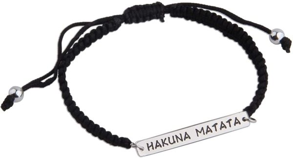 KUIYAI Hakuna Matata Mantra Bracelet Inspirational Gift Movie Lover Gift for Her - Image 4