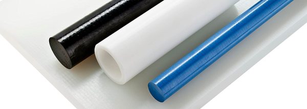 HDPE High Density Polyethylene Round Rod, Translucent White 30mm Diameter x 300mm Long Grade A PE 500 - Image 2