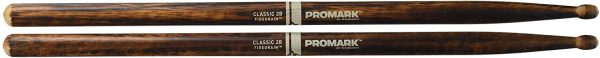 ProMark Drum Sticks - Classic Forward 2B Drumsticks - FireGrain For Playing Harder, Longer - No Excess Vibration - Lacquer Finish, Oval Wood Tip, Hickory Wood - 1 Pair - Image 8