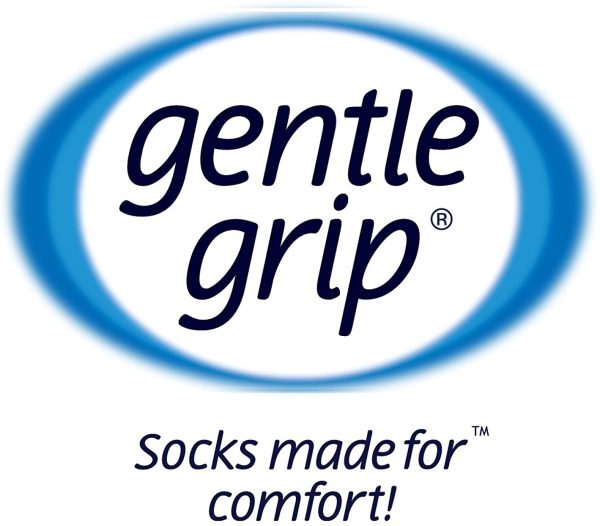 Gentle Grip - 6 Pairs Non Elastic Soft Top Cotton Socks for Women