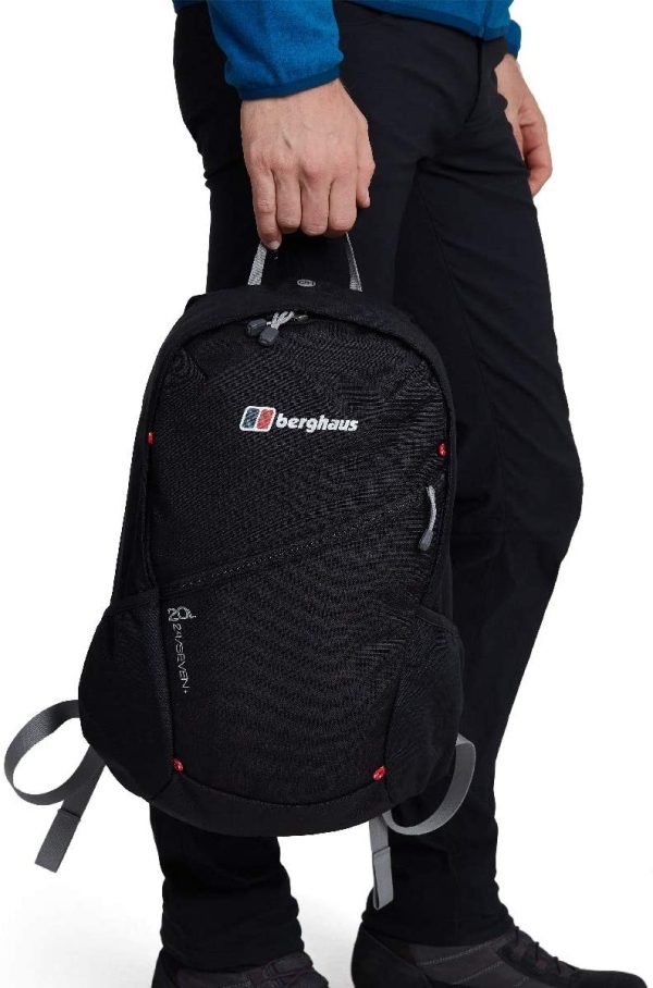 Berghaus Unisex Twnty4Seven Plus Backpack 20 Litre, Black/Black - Image 2