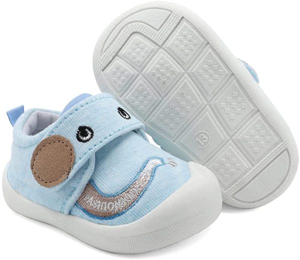 MASOCIO Unisex Baby Boys Girls First Walking Shoes Cartoon Toddler Infant Rubber Anti-Slip Prewalker Shoes - Image 5