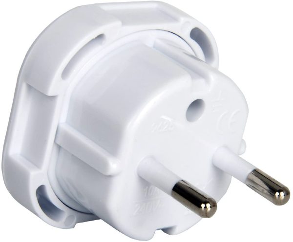 Gadgets Hut UK - 2 x UK to EU Europe European Travel Adapter suitable for France, Germany, Spain, Egypt, China - Refer to Product description for Country list