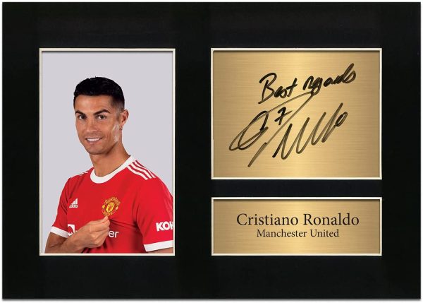 Cristiano Ronaldo Manchester United Signed A4 Printed Autograph Photo Reproduction Print Picture Display No46 - Image 3