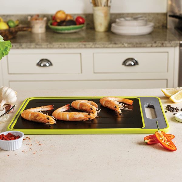 Fast Thaw 4-in-1 Chopping Board - The fast-defrosting chopping board that?s also a knife honer and spice grinder - Image 5