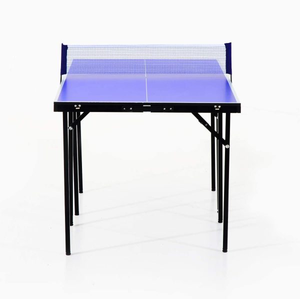 HOMCOM Folding 5ft Mini Compact Table Tennis Top Ping Pong Table Set Professional Net Games Sports Training Play - Image 6