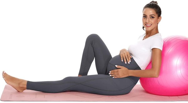 Love2Mi Maternity Sports Trousers Yoga Pants Over The Belly Active Leggings with Pockets - Image 7