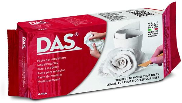 DAS White 500 g Air Drying Modelling Clay - Image 3