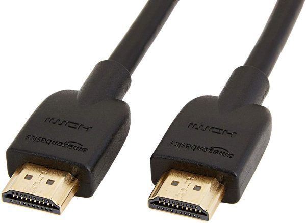 Amazon Basics High-Speed, Ultra HD HDMI 2.0 Cable, Supports 3D Formats and with Audio Return Channel, 3 m