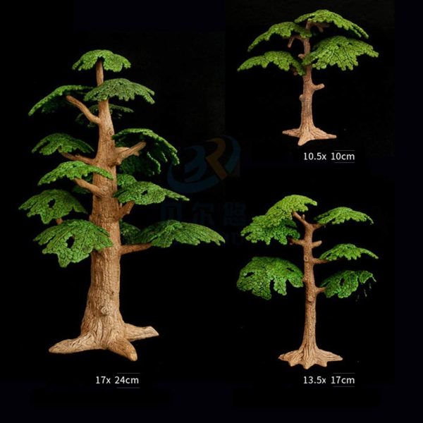 Deshunchang Miniature Fairy Garden Pine Trees Mini Plants Dollhouse Decor Accessories Gardening Ornament - Image 6