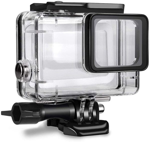 FitStill Waterproof Housing Case for GoPro HERO 2018/7/6/5 Black, Protective 60m Underwater Dive Case Shell with Bracket Accessories for Go Pro Hero7 Hero6 Hero5 Action Camera