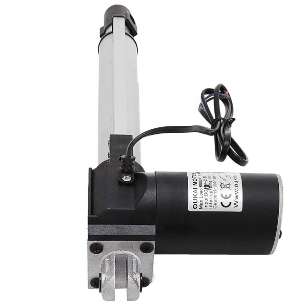 Hopopular 6000N/1320LB Linear Actuator 6 Inch Linear Actuator Stroke 150MM DC 12V Electric Motor Stroke Heavy Duty Linear Actuator with Mounting Brackets(12V 6"), XXZXQ6000NXC150MM - Image 2