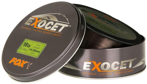 Fox Exocet Carp Fishing Mono Line Trans Khaki - Image 2