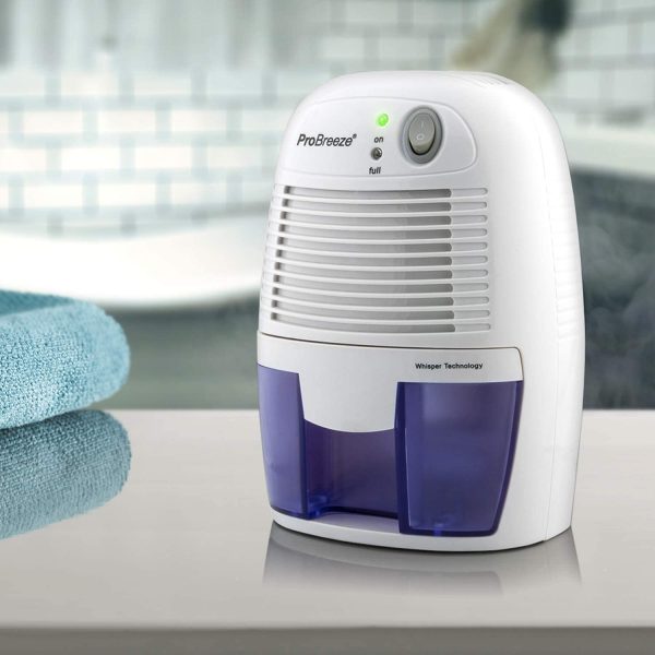 Dehumidifier 500ml Compact and Portable Mini Air Dehumidifier for Damp, Mould, Moisture in Home, Kitchen, Bedroom, Caravan, Office, Garage, Bathroom, Basement - Image 5