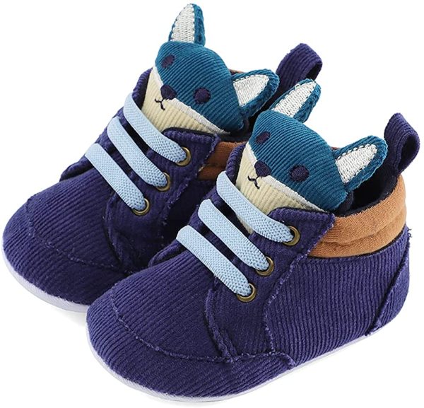 LACOFIA Baby Boys Sneakers Infant Anti-Slip Soft Sole 3D Animal First Walking Shoes - Image 5