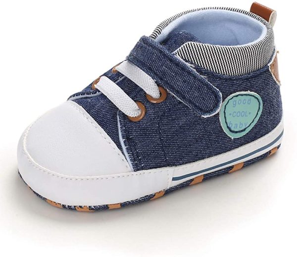 MASOCIO Baby Boy First Walking Shoes Infant Toddler Trainer Soft Sole Anti-Slip Prewalker - Image 2