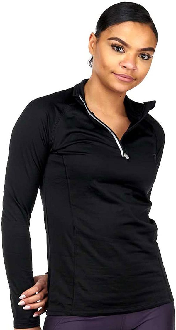 Killer Whale Long Sleeve Gym Tops Women Tshirt Quick Dry Fit - Image 3