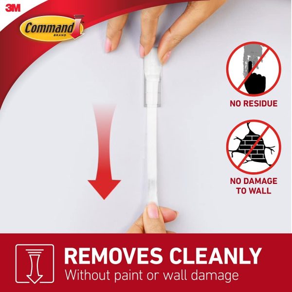 Command 17081 Damage Free Medium Hooks 2 Pack , White - Image 7