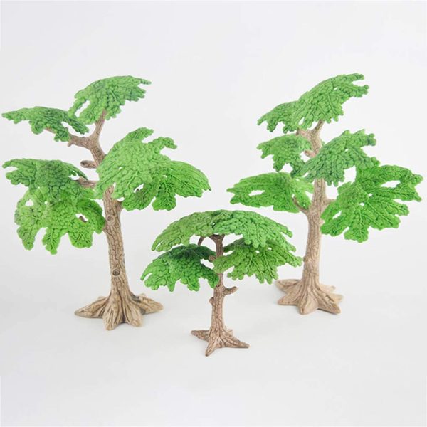 Deshunchang Miniature Fairy Garden Pine Trees Mini Plants Dollhouse Decor Accessories Gardening Ornament - Image 2