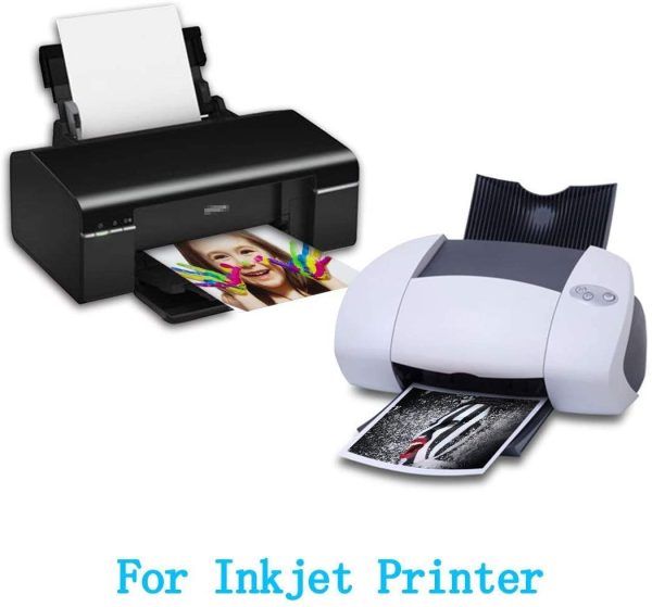 Inkjet Photo Paper A4 Glossy 100 Sheets 200 GSM for Canon Hp Epson Inkjet Printer - Image 6