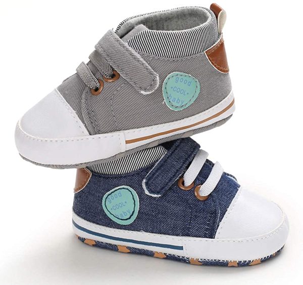 MASOCIO Baby Boy First Walking Shoes Infant Toddler Trainer Soft Sole Anti-Slip Prewalker - Image 7